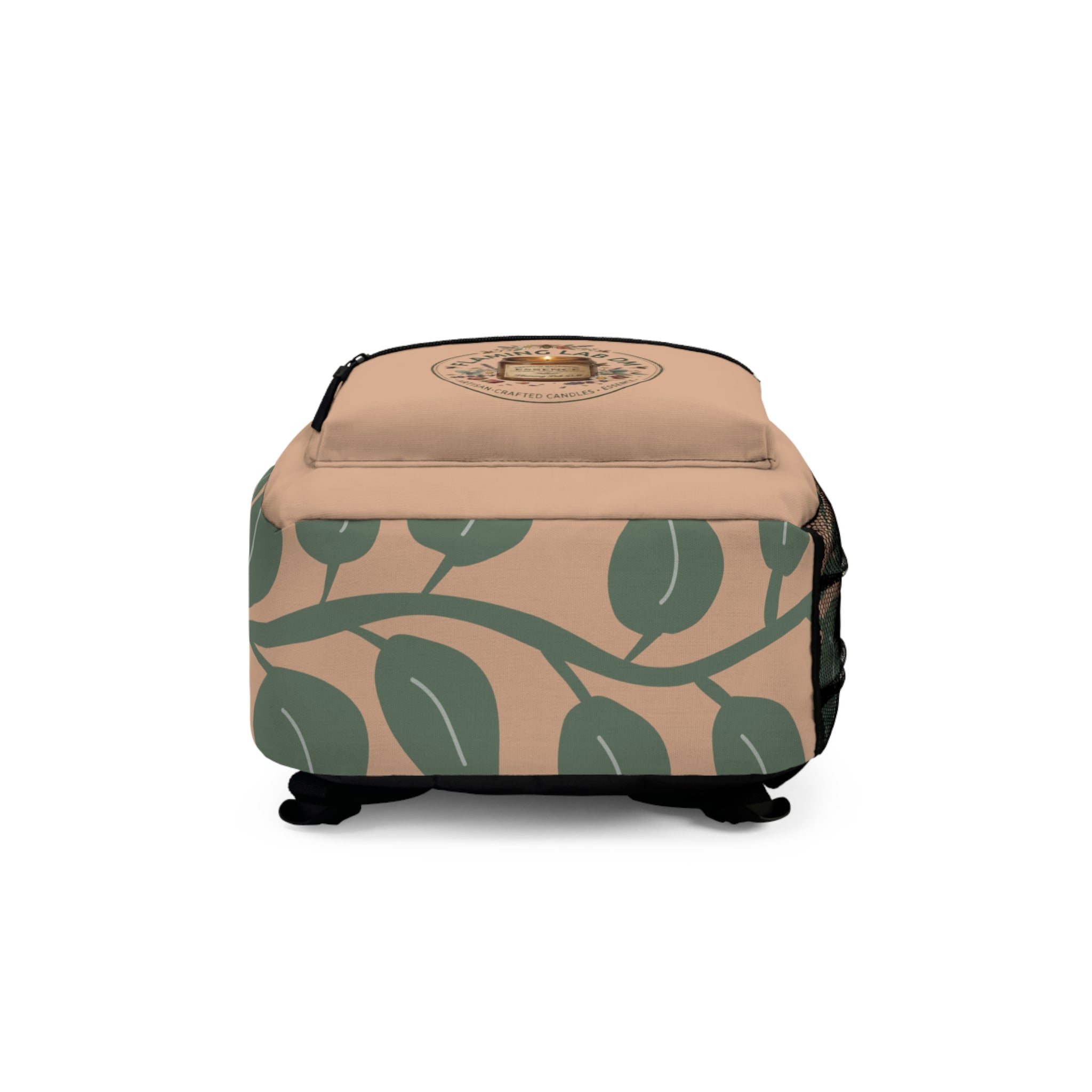 Lavender Field Backpack — Floral Watercolor Daypack for School & Travel