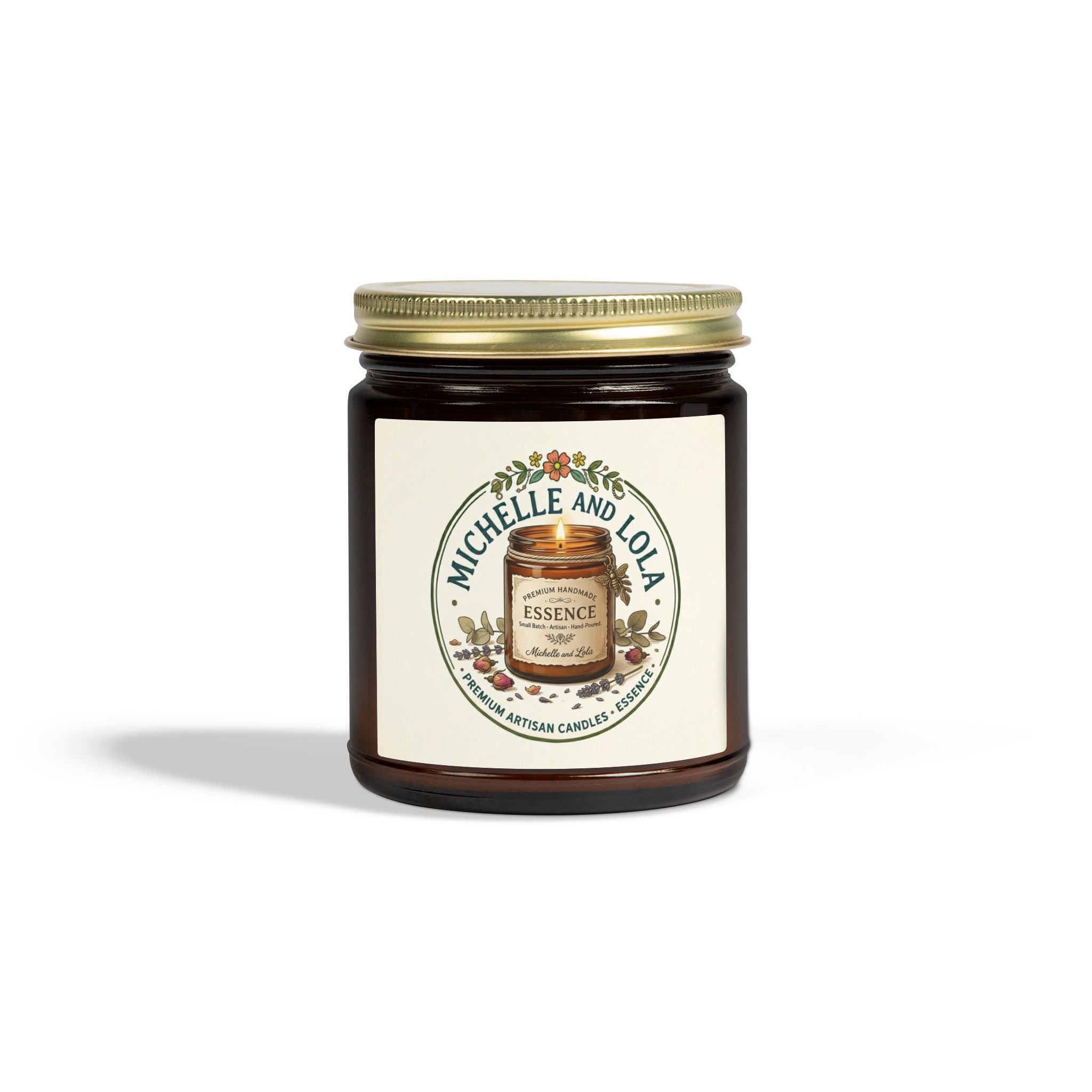 Scented Candle — Coconut Apricot Wax (4oz & 9oz)