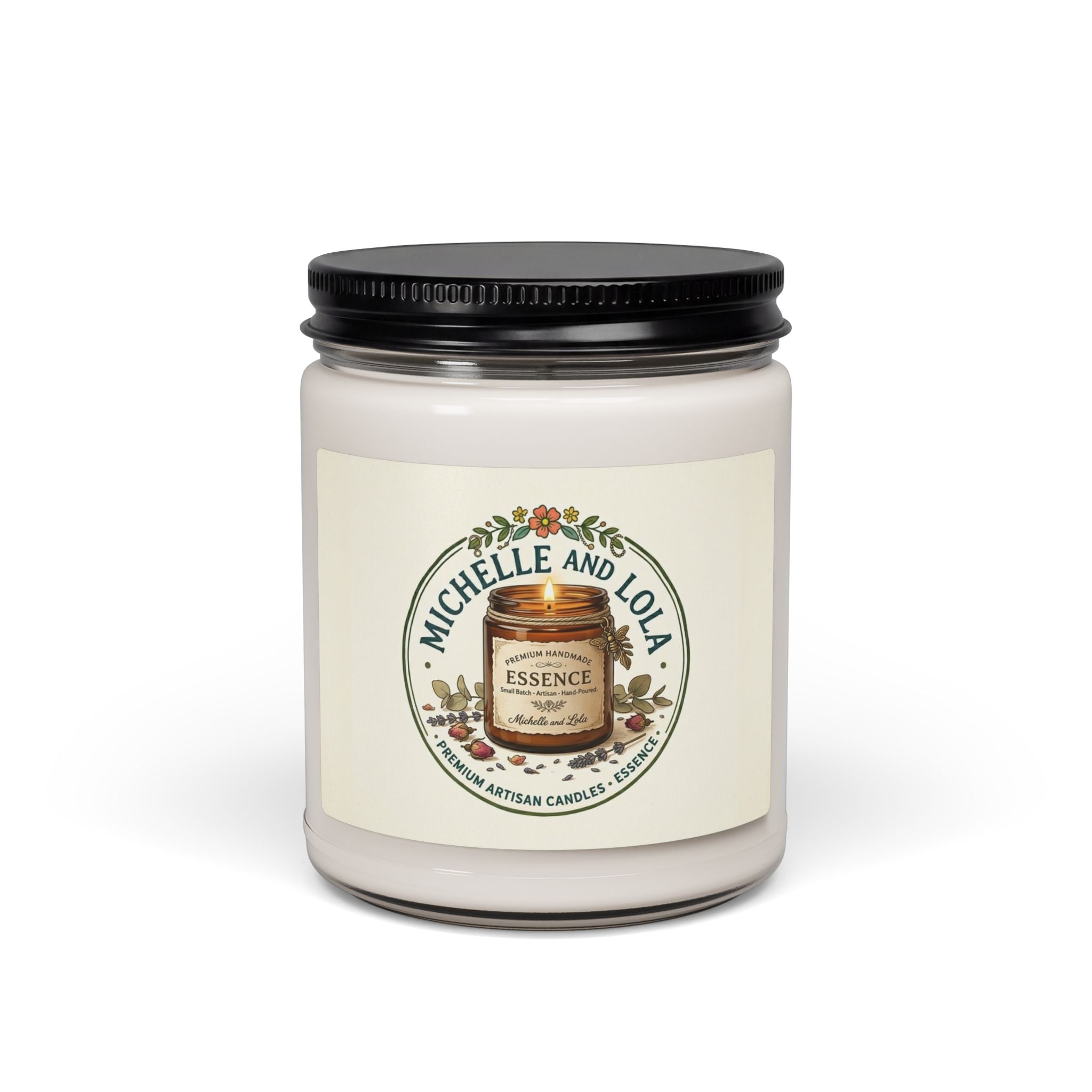 9oz Scented Soy Candle — Michelle and Lola Artisan Fragrance Jar