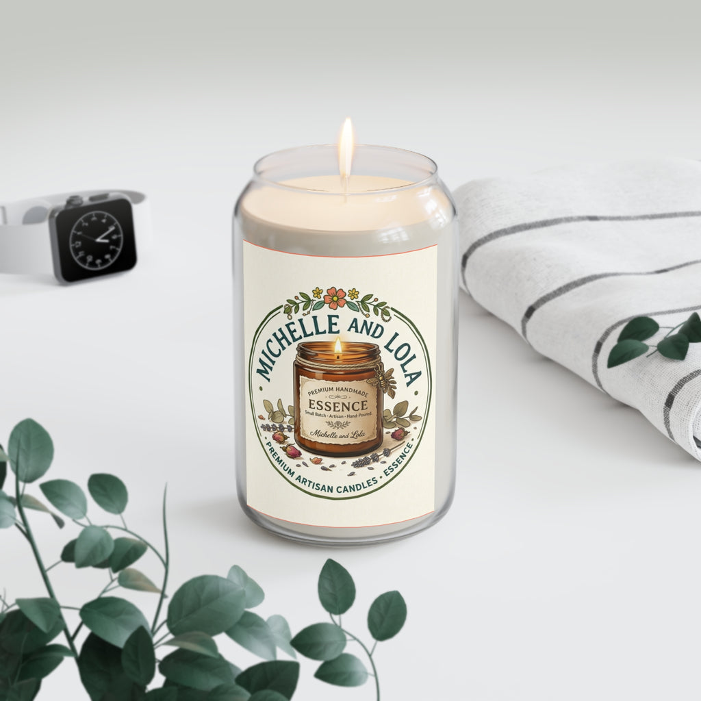 Michelle and Lola Essence Scented Soy Candle — 13.75oz Jar