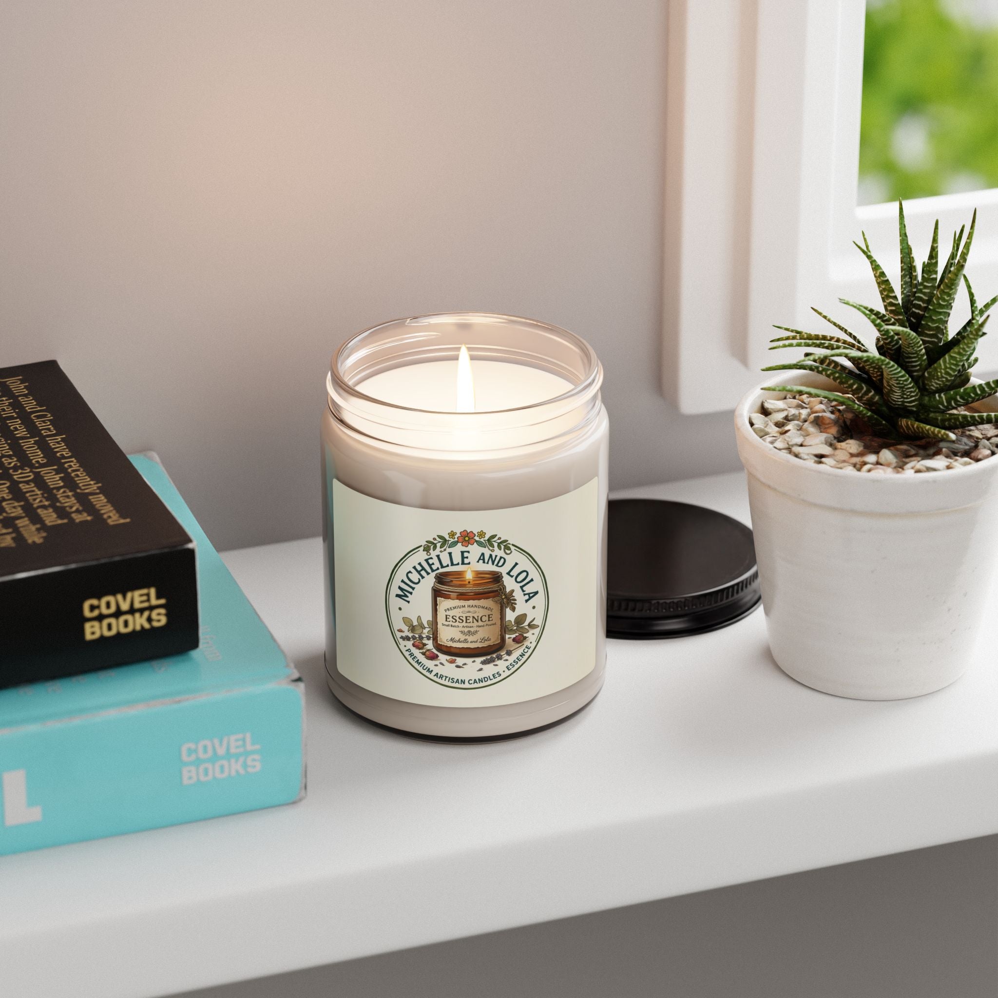 9oz Scented Soy Candle — Michelle and Lola Artisan Fragrance Jar