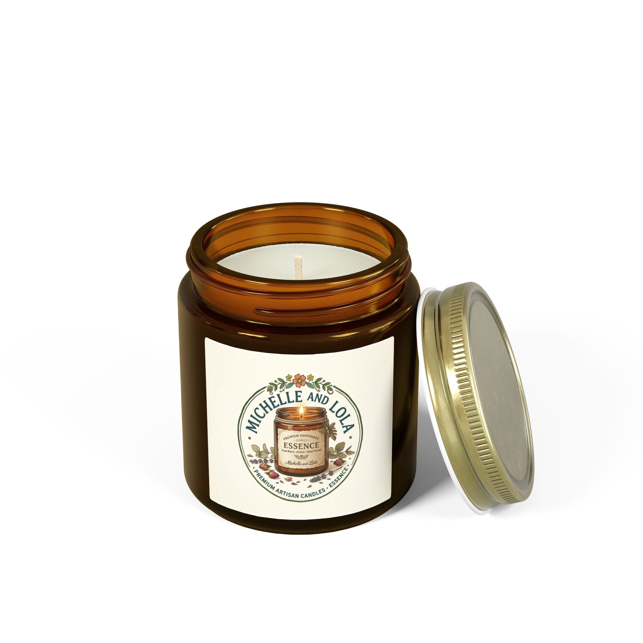 Scented Candle — Coconut Apricot Wax (4oz & 9oz)