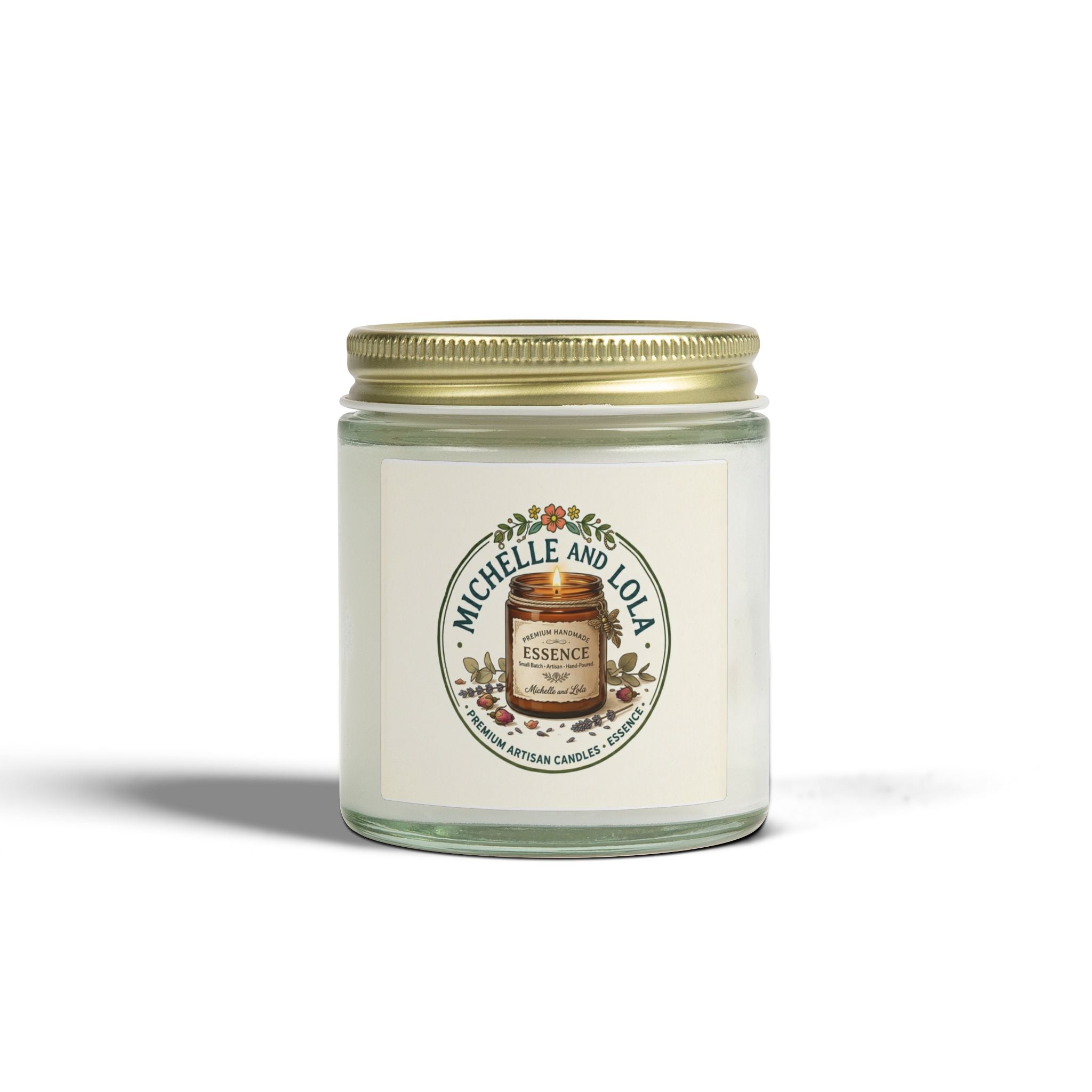 Scented Candle — Coconut Apricot Wax (4oz & 9oz)