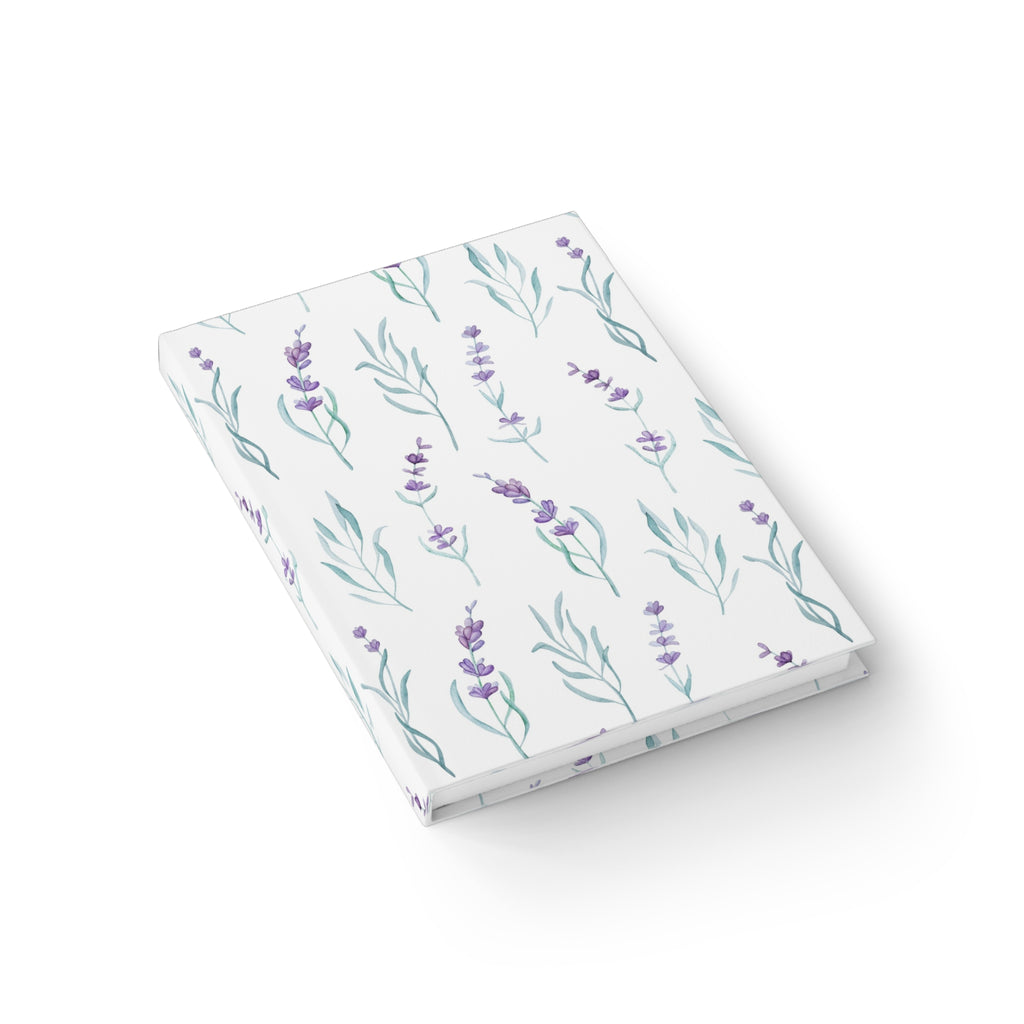 Lavender Fields Ruled Journal