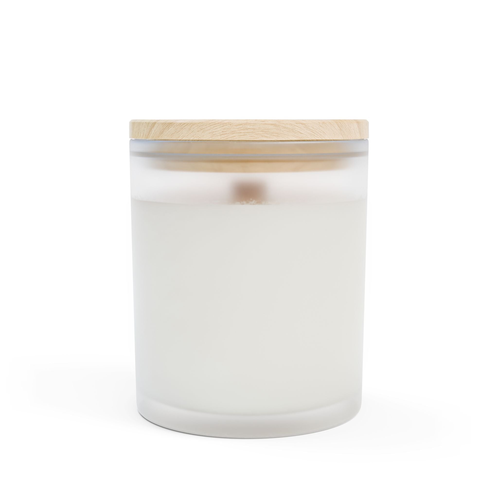 Frosted Glass Candle – Michelle & Lola Floral Jar Scented Candle (11 oz)