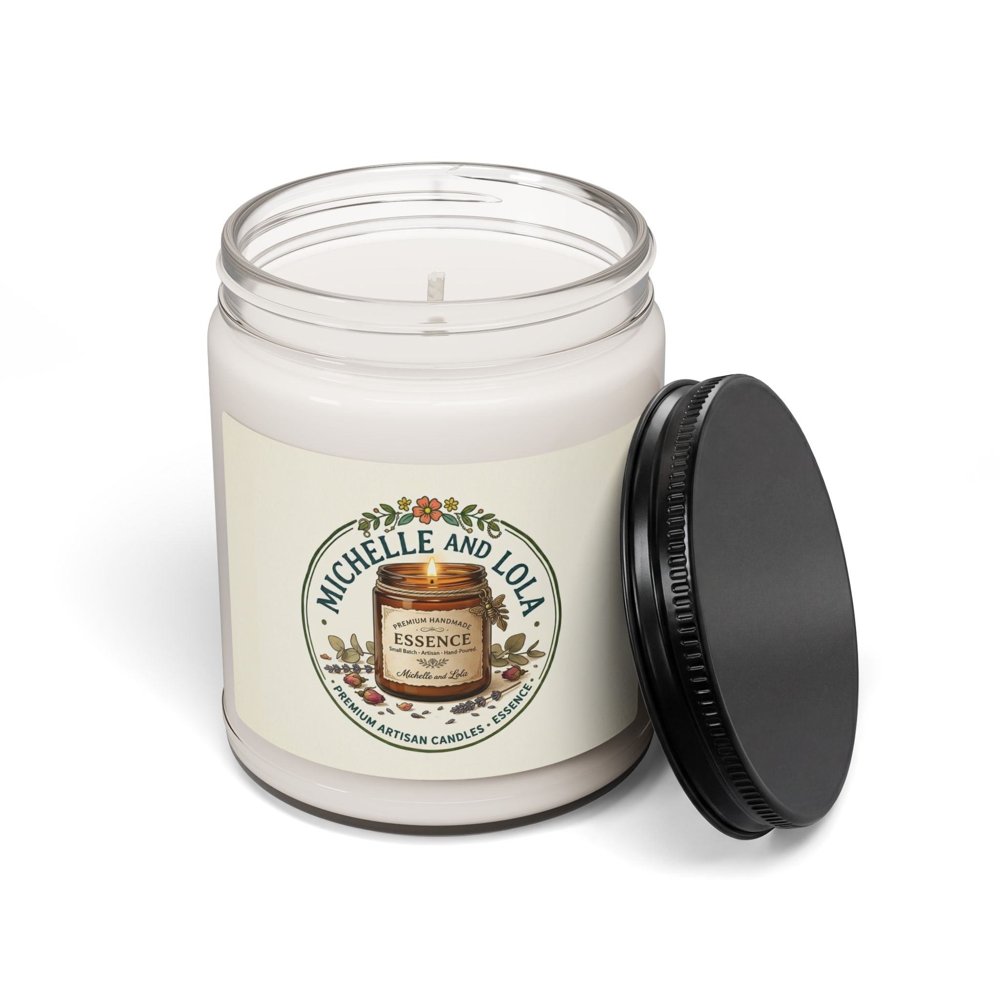 9oz Scented Soy Candle — Michelle and Lola Artisan Fragrance Jar