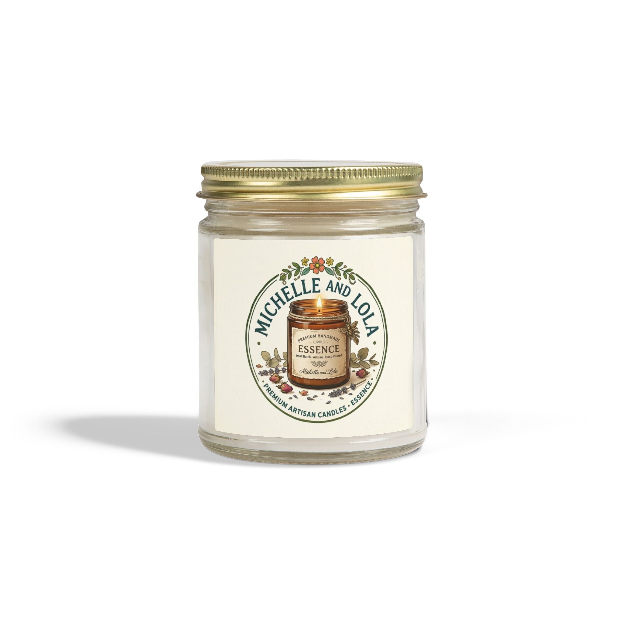 Scented Candle — Coconut Apricot Wax (4oz & 9oz)