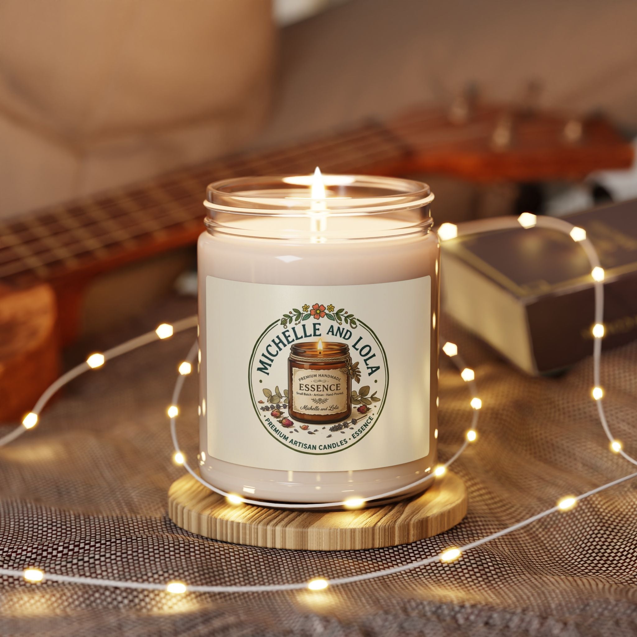9oz Scented Soy Candle — Michelle and Lola Artisan Fragrance Jar